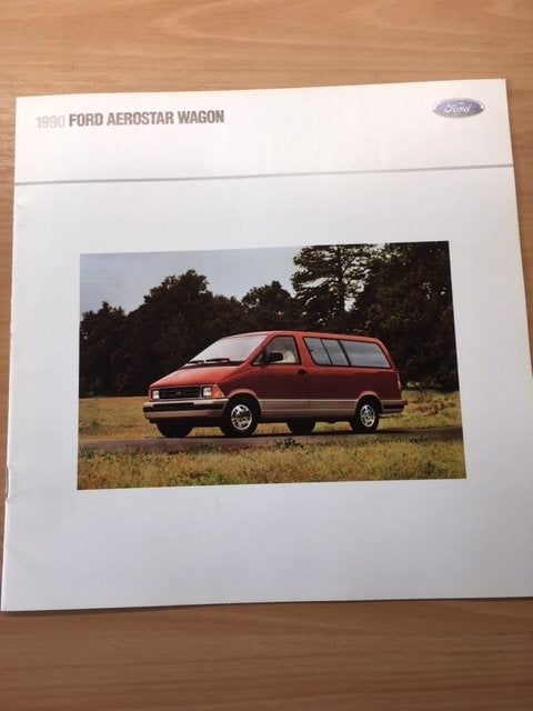 Ford Aerostar Wagon     Brochure    1990, Ford, Ophalen of Verzenden, Zo goed als nieuw, Ford Motor Company