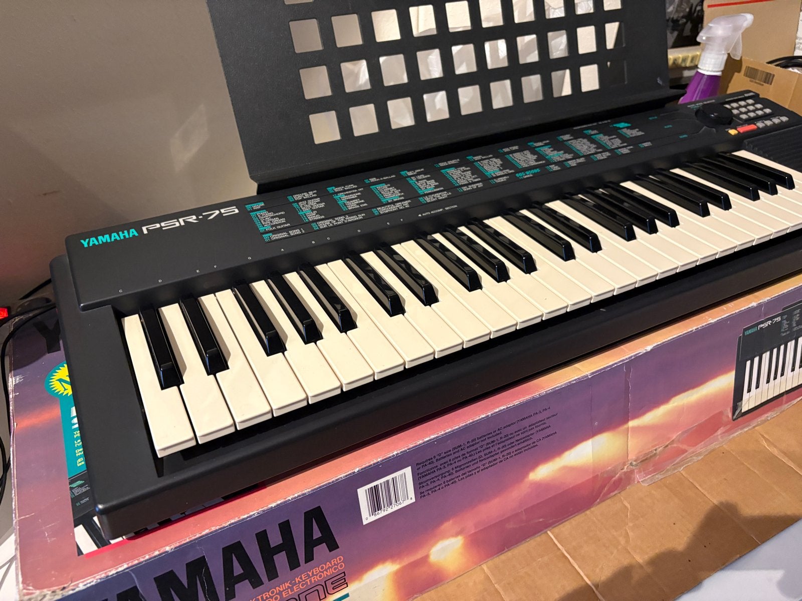 Yamaha PSR-75 Portatone Keyboard - Zo goed als nieuw, Muziek en Instrumenten, Keyboards, 49 toetsen, Yamaha, Ophalen of Verzenden