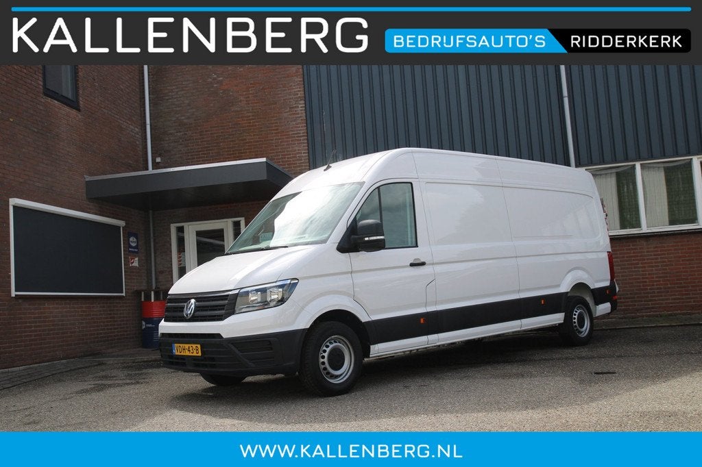 Volkswagen Crafter 35 2.0 TDI L4H3 Trendline / automaat / La, Auto's, Bestelauto's, Stof, Gebruikt, 4 cilinders, Volkswagen
