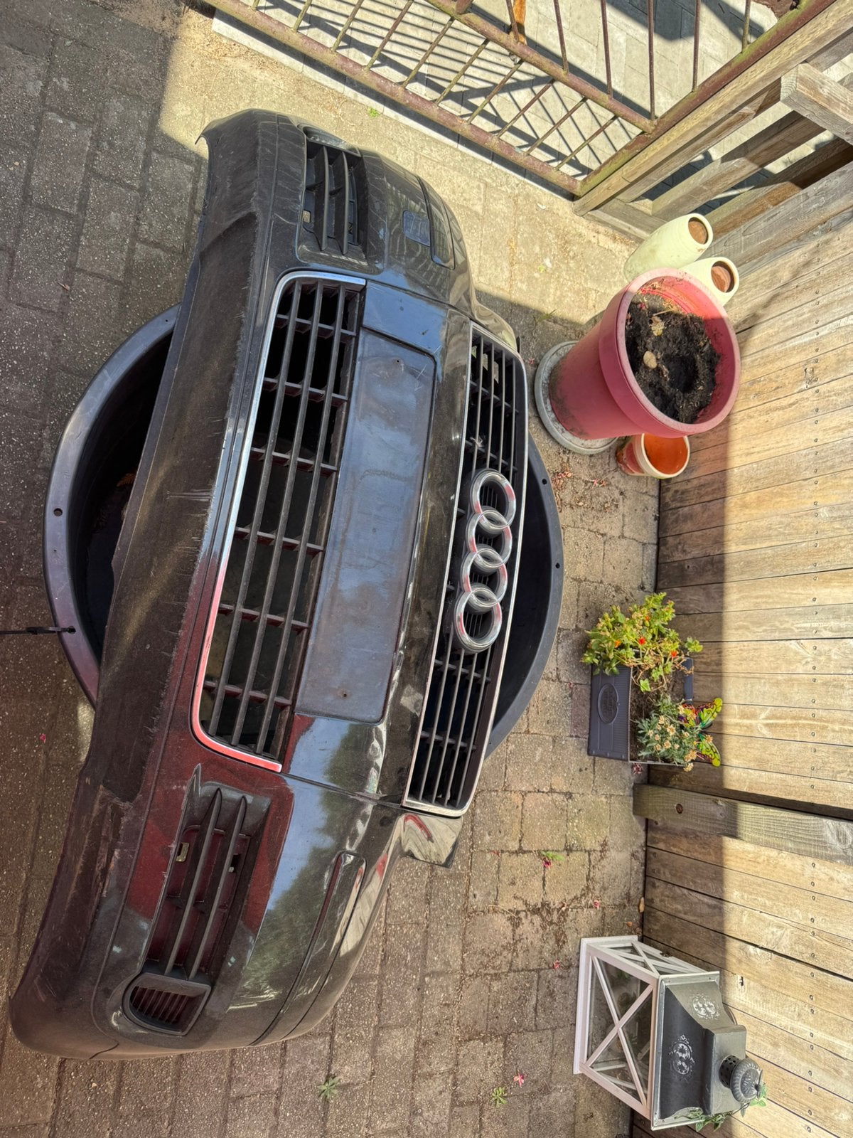 Audi A3 8P 2003-2008 Pre Facelift voorbumper, Auto-onderdelen, Ophalen, Gebruikt, Voor, Audi