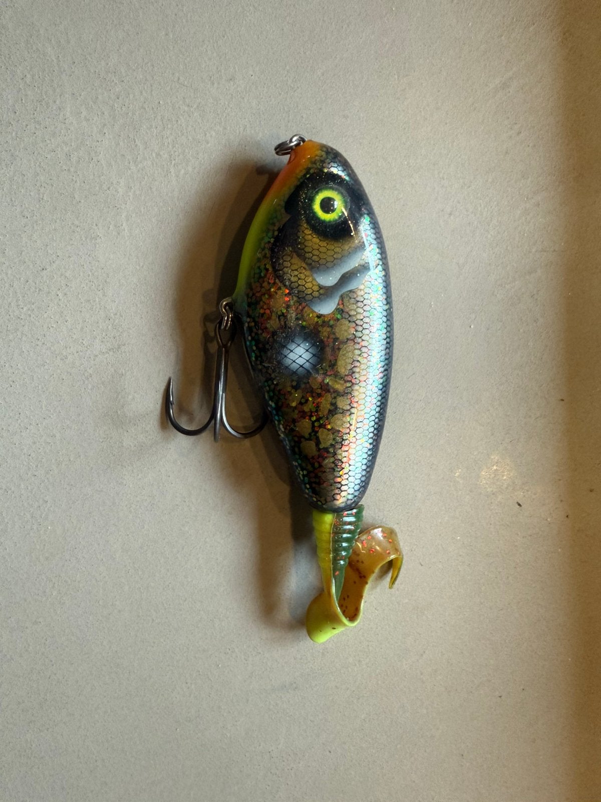 Esox inc mugshot jerkbait, Watersport en Boten, Ophalen of Verzenden, Zo goed als nieuw, Overige typen