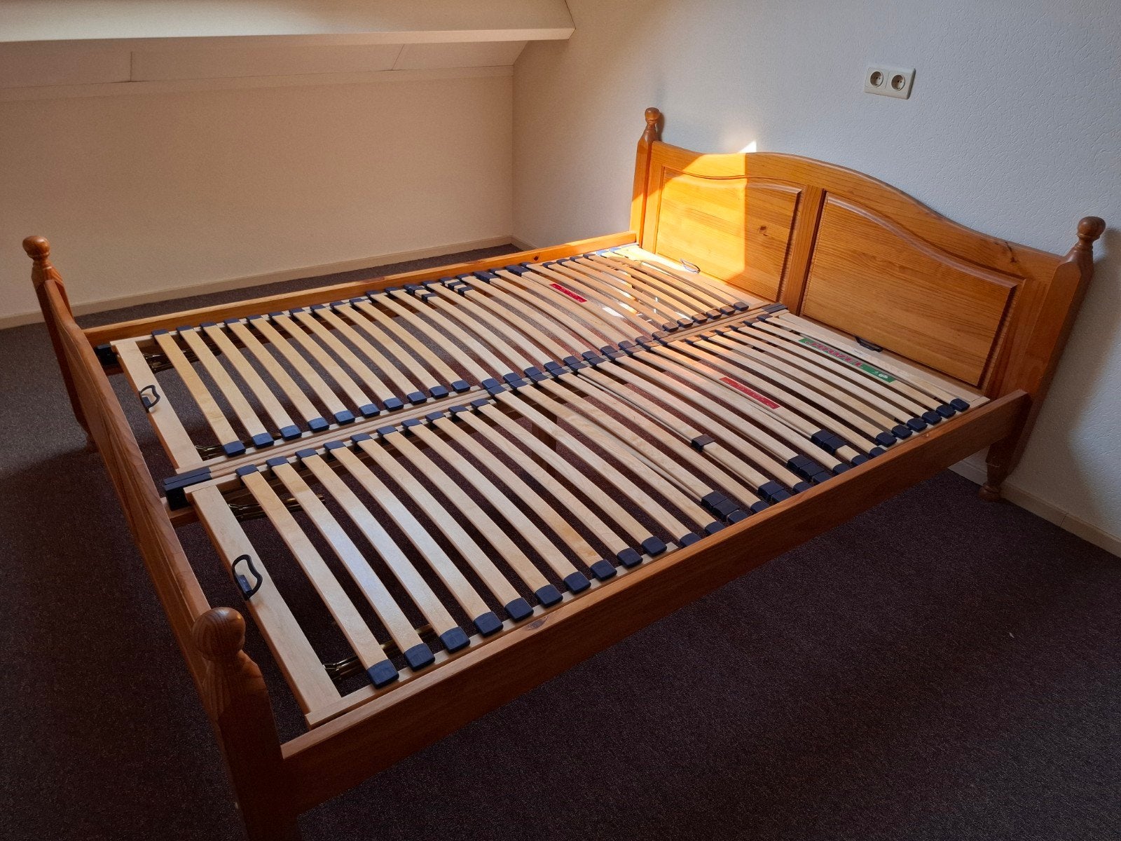 2-p bed, Ophalen, Gebruikt, 90 cm, Eenpersoons