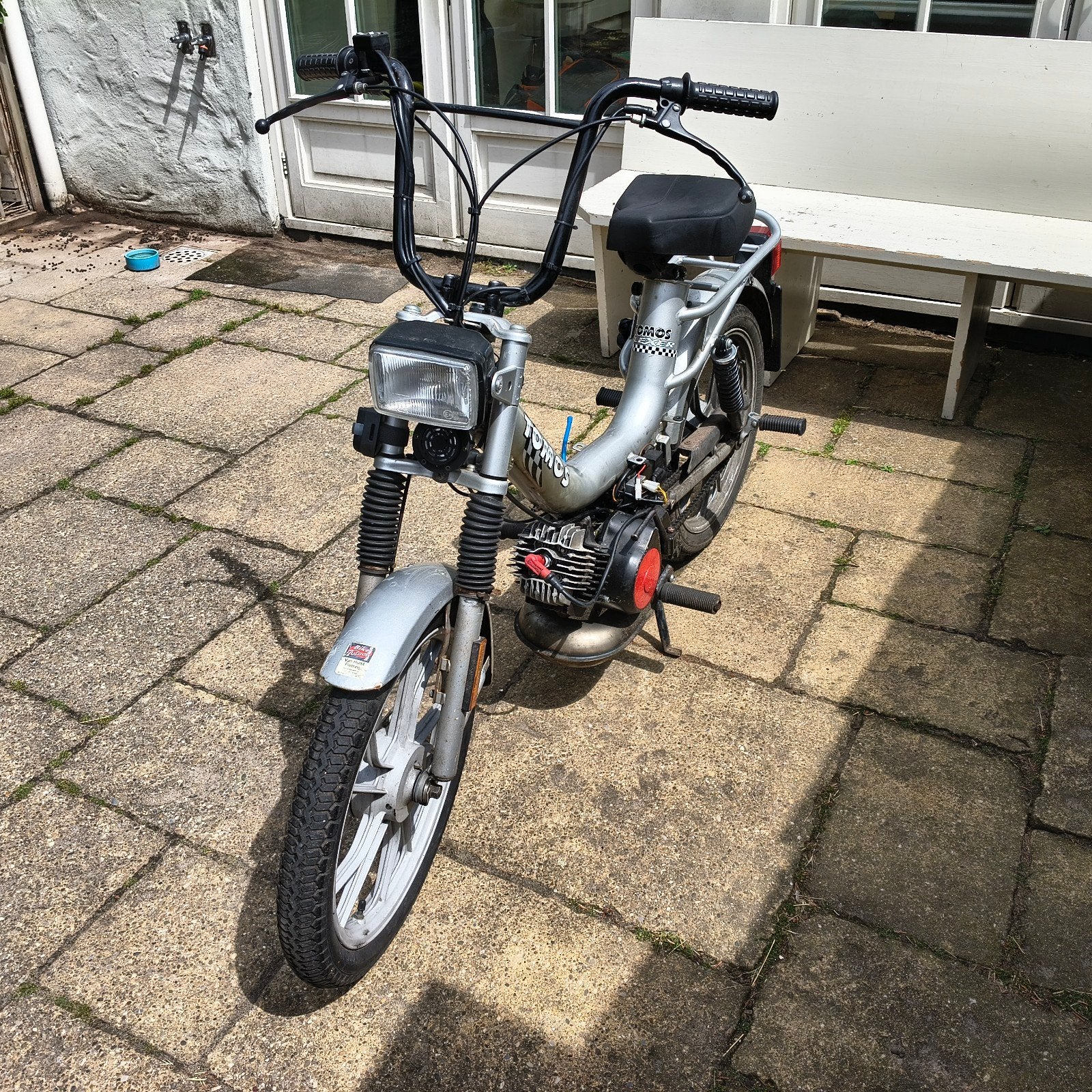 Tomos Flexer A35 geel brommer 2t bromfiets (projectje)), Ophalen, Gebruikt, Maximaal 45 km/u, 49 cc