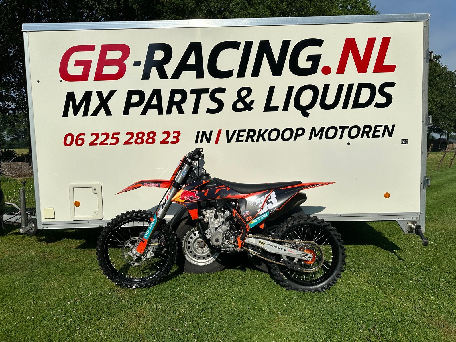 KTM SXF 250 2019 - groot onderhoud gehad, Motoren, Sportuitlaat, Crossmotor, Handgeschakeld, Gebruikt