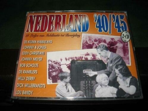 2CD Nederland 40-45 , Ophalen of Verzenden, Gebruikt, Pop