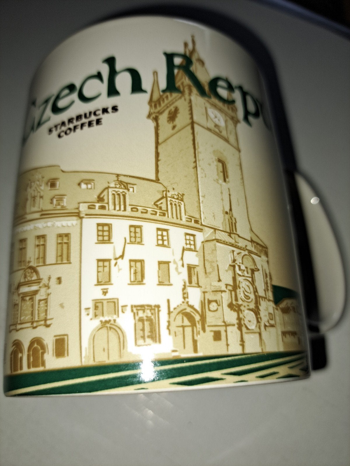 Starbucks Czech Republic Tsjechië City Mug 2014 Keramiek, Ophalen, Gebruikt, Keramiek, Overige stijlen