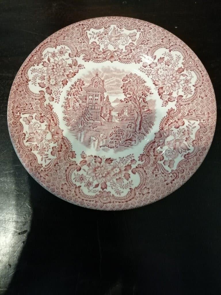 Staffordshire gebaksbord, 17,5cm, Antiek en Kunst, Ophalen of Verzenden