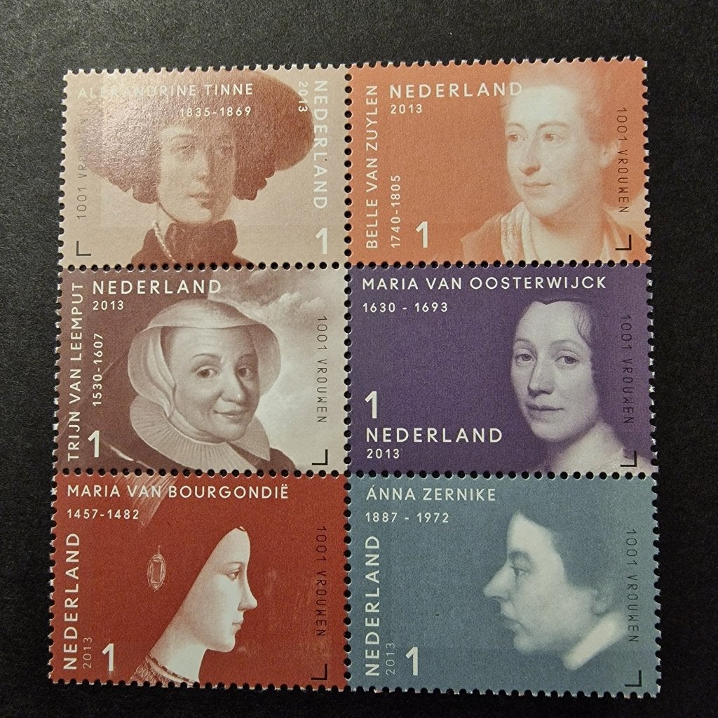 2013 NVPH 3048-3053 1001 vrouwen. Postfris., Ophalen of Verzenden, Na 1940, Postfris