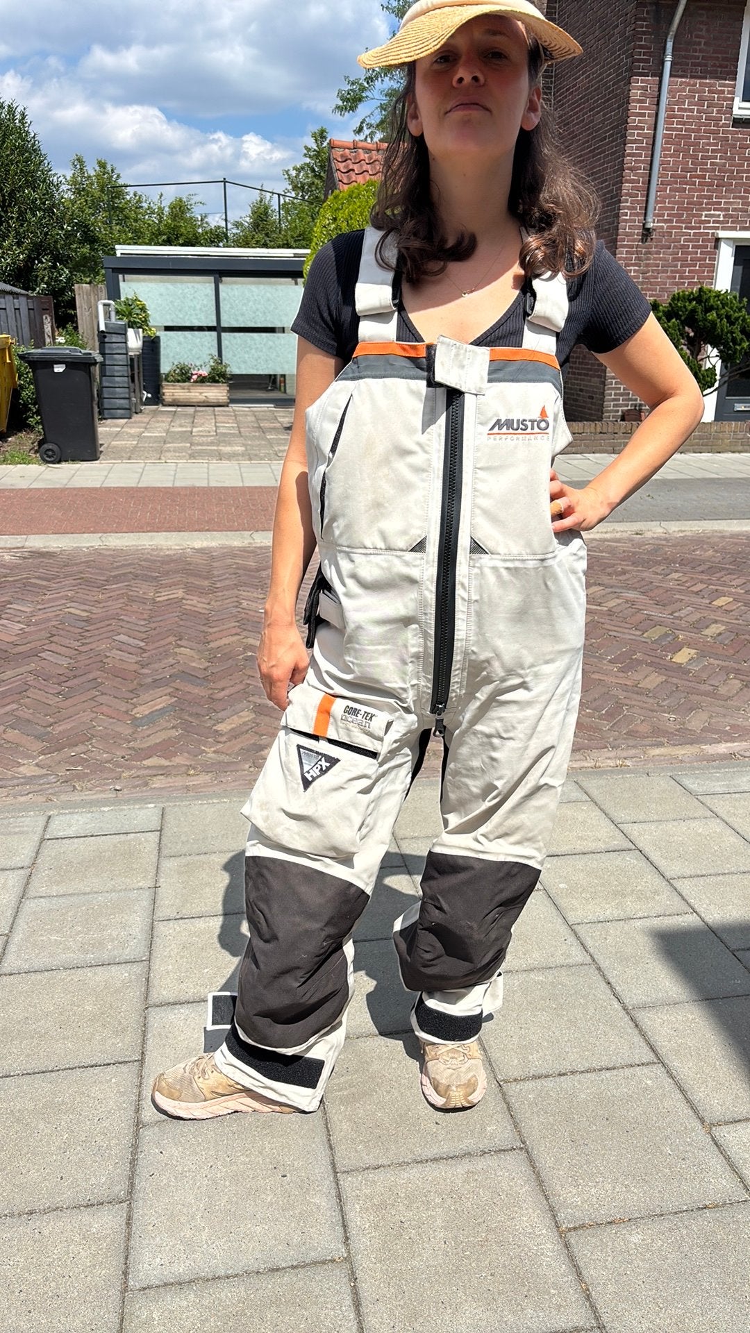 MUSTO HPX JAS EN BROEK - Gorge Tex Ocean Technology - Maat M, Watersport en Boten, Watersportkleding, Ophalen of Verzenden, Gebruikt