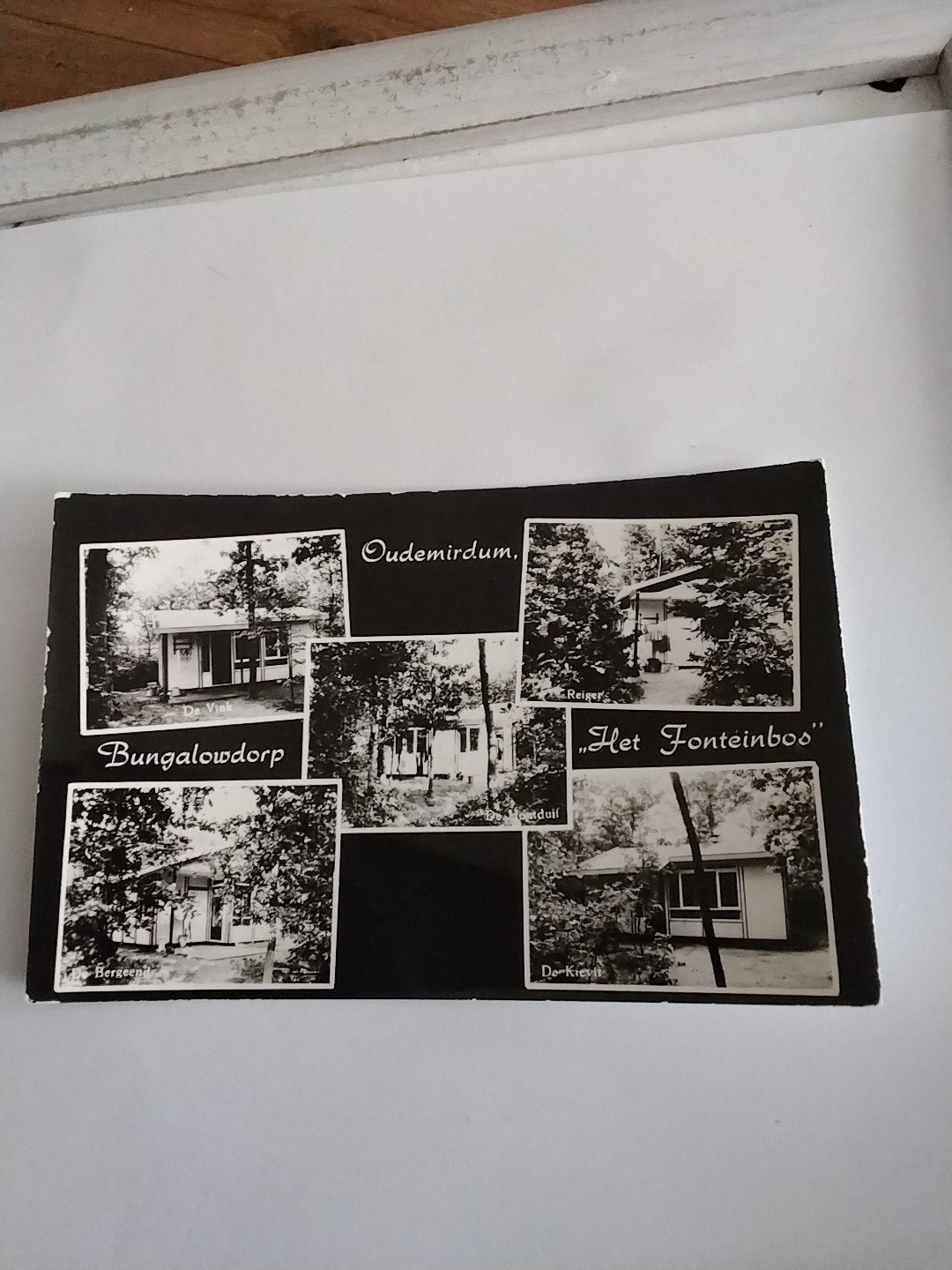 OUDEMIRDUM BUNGALOWDORP "HET FONTEINBOS", Verzamelen, Ansichtkaarten | Nederland, Ophalen of Verzenden, Voor 1920, Zuid-Holland