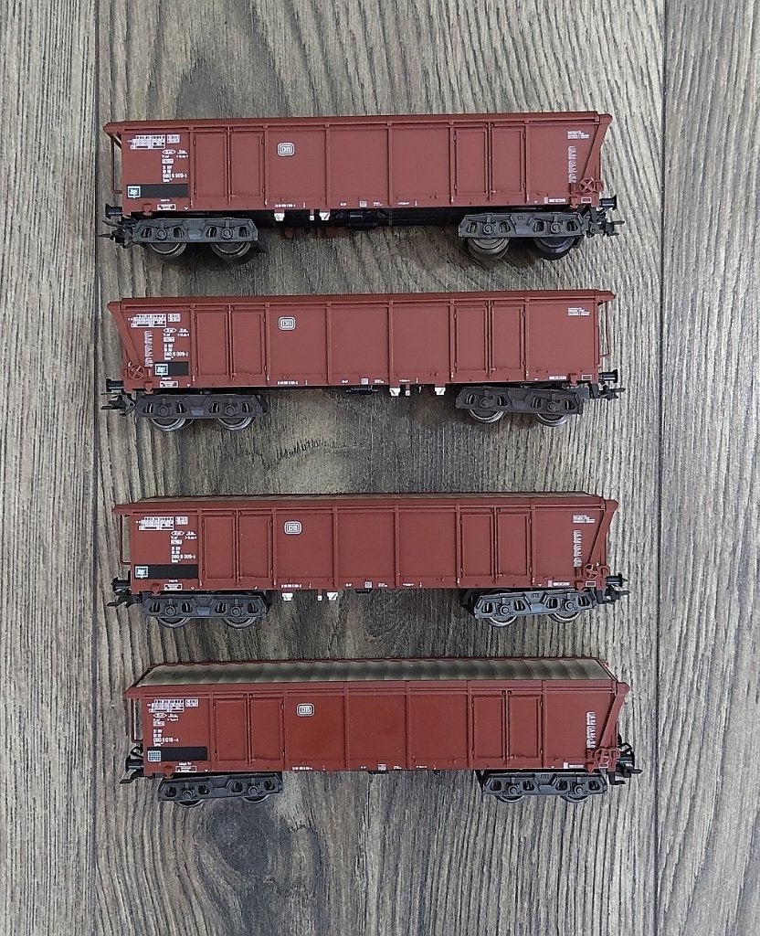 4x Marklin Tams roldakwagen, Ophalen, Wisselstroom, Wagon, Zo goed als nieuw