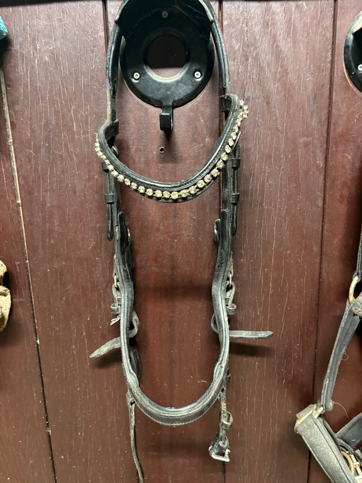 Micklem hoofdstel, Dieren en Toebehoren, Ophalen of Verzenden, Zo goed als nieuw, Frontriem, Pony
