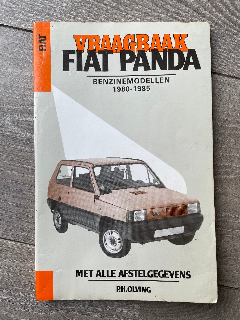 Vraagbaak Fiat Panda Benzinemodellen 1980-1985, Ophalen of Verzenden