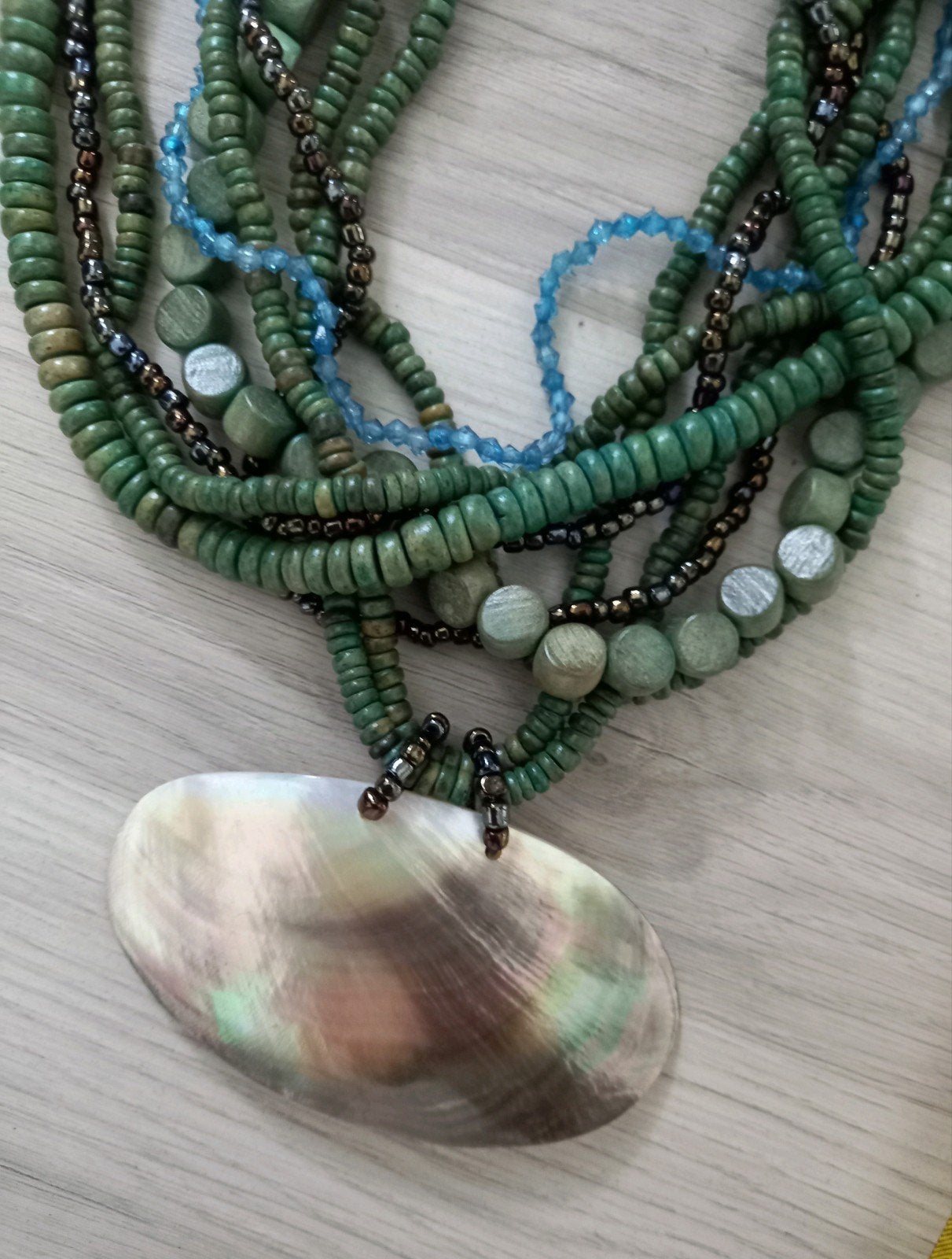 DAMESKETTING, Sieraden, Tassen en Uiterlijk, Ophalen of Verzenden, Nieuw, Groen, Overige materialen