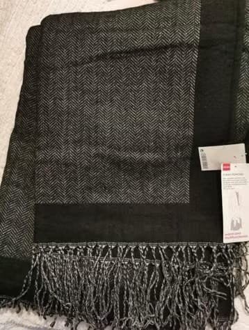 Hema Poncho/Sjaal - Nieuw met Franjes, Hema, Ophalen of Verzenden, Nieuw