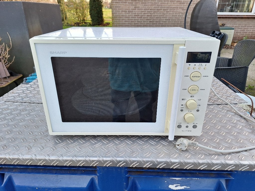 Magnetron  ,  Sharp, Ophalen, Gebruikt, Hete lucht, Magnetron