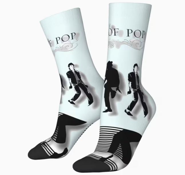 Mooie MICHAEL JACKSON  "KING OF POP" Sokken., Ophalen of Verzenden, Nieuw, Kleding