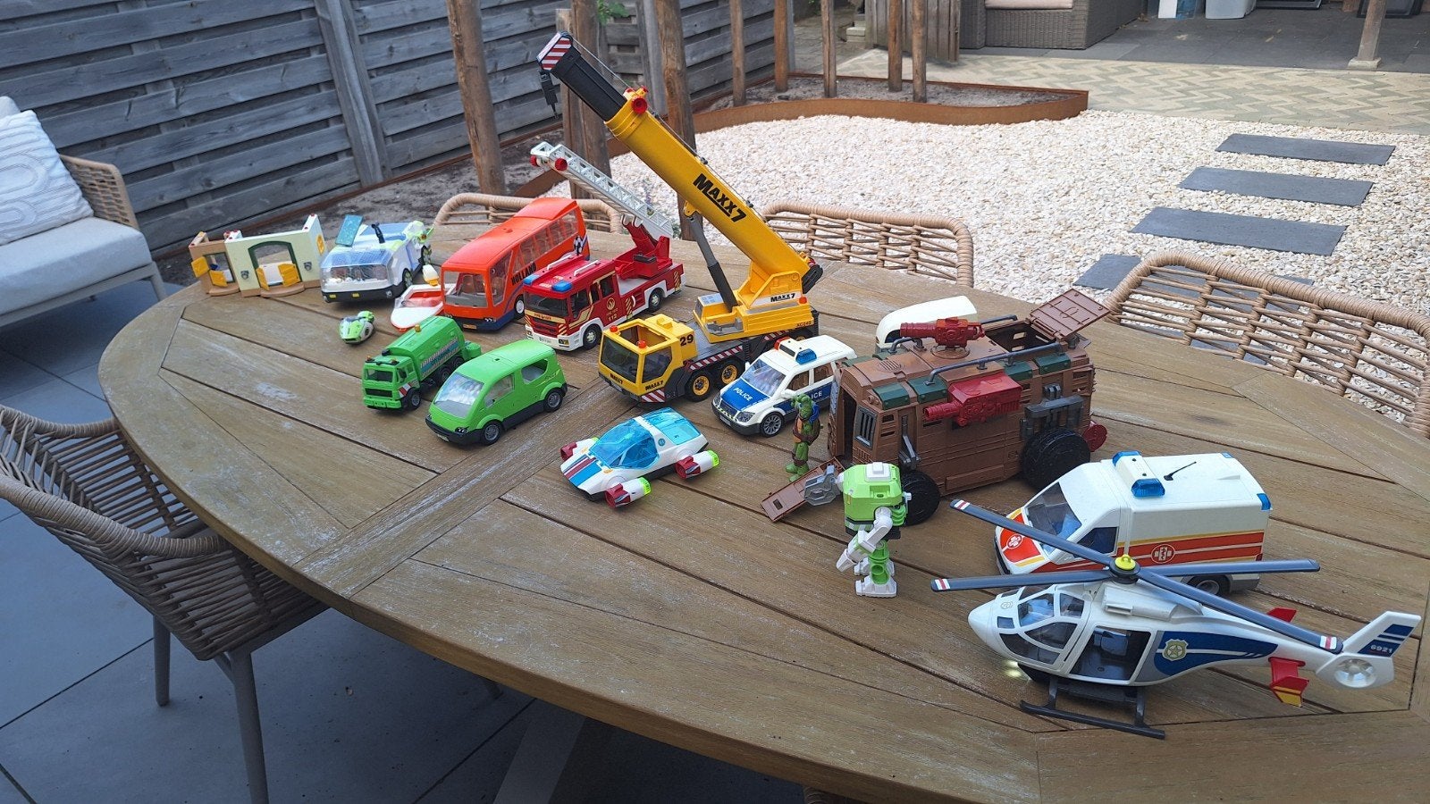 Playmobil: Grote collectie speelgoedvoertuigen en figuren, Ophalen of Verzenden, Gebruikt