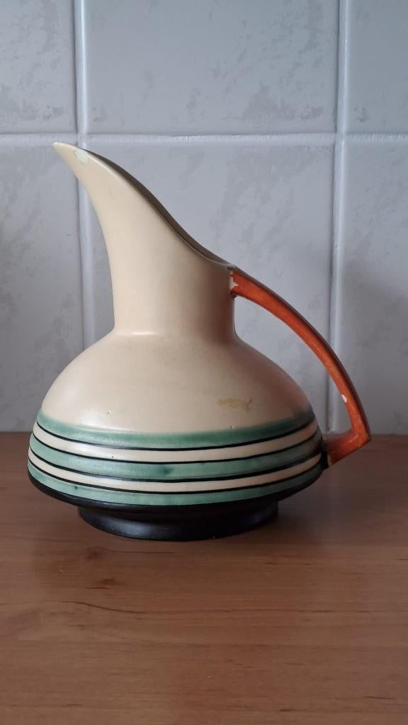 Oud design vaasje gemerkt 846 - Art Deco, Ophalen of Verzenden