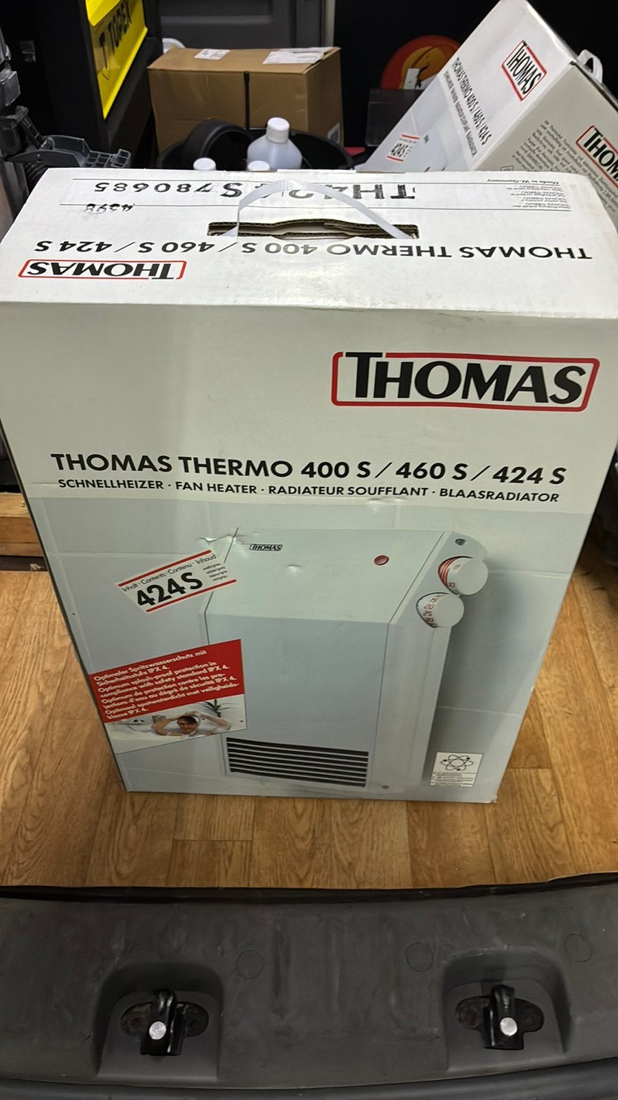 Elektrische kachel met thermostaat, Ophalen, Nieuw, Elektrisch, Hangend