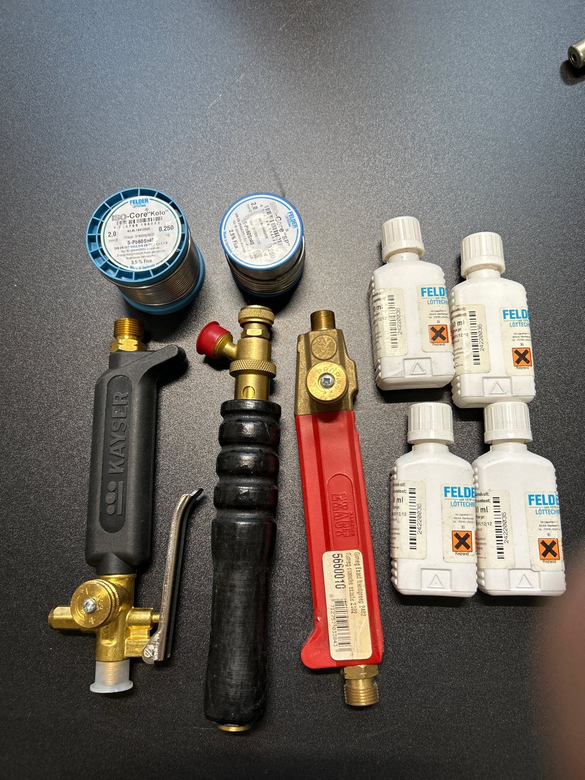 Soldeer- en lasbenodigdheden: branders, soldeertin, vloeimid, Ophalen of Verzenden, Nieuw, Overige typen