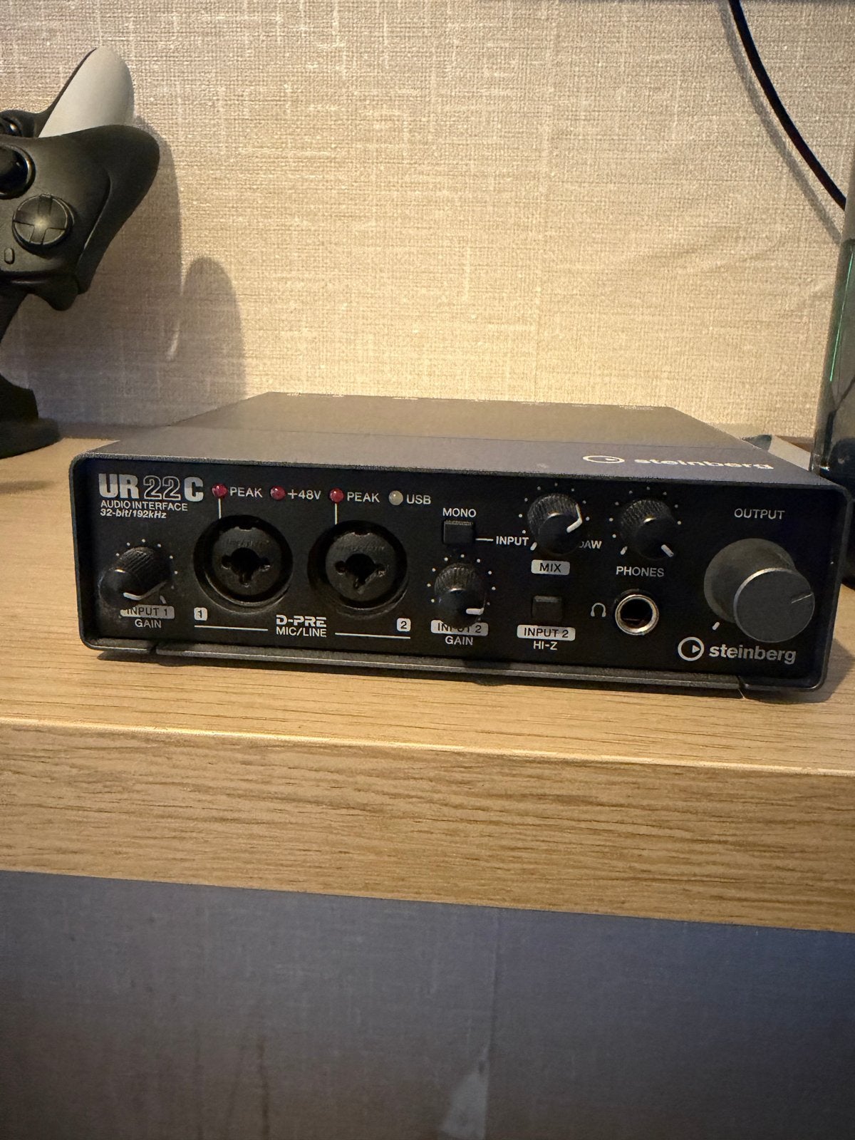 sE2200 studio microfoon + Steinberg UR22C audio-interface, Ophalen, Gebruikt, Studiomicrofoon