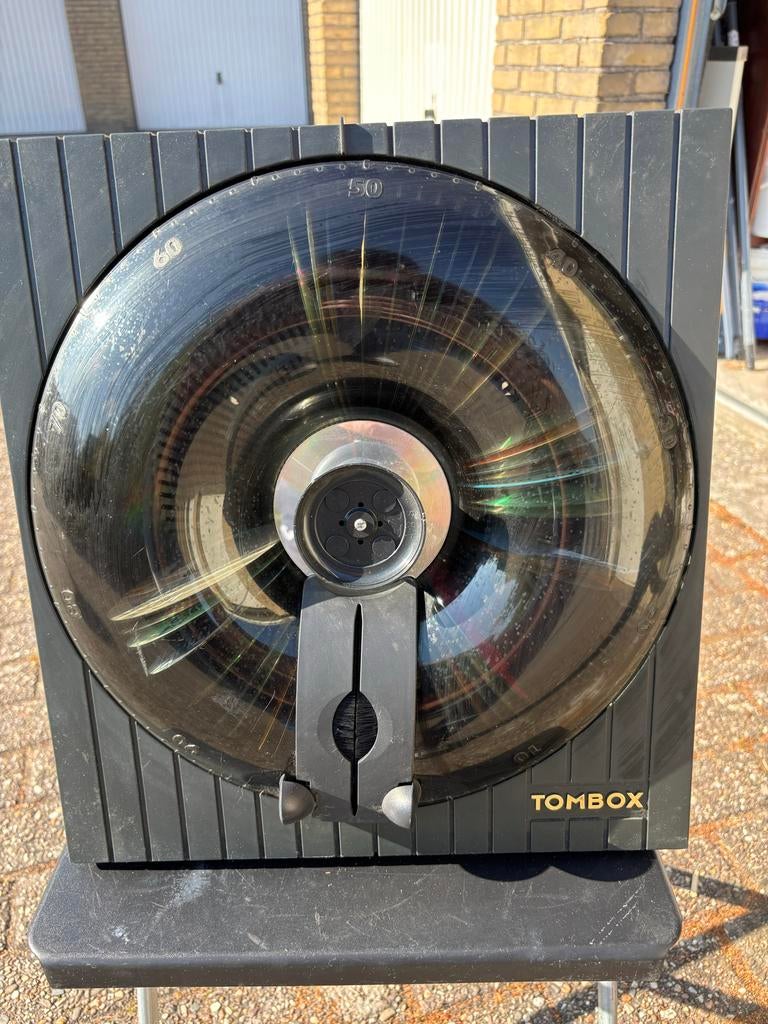 Tombox CD/DVD opbergsysteem - 60 discs, Ophalen, Kunststof, Gebruikt, 25 tot 75 discs