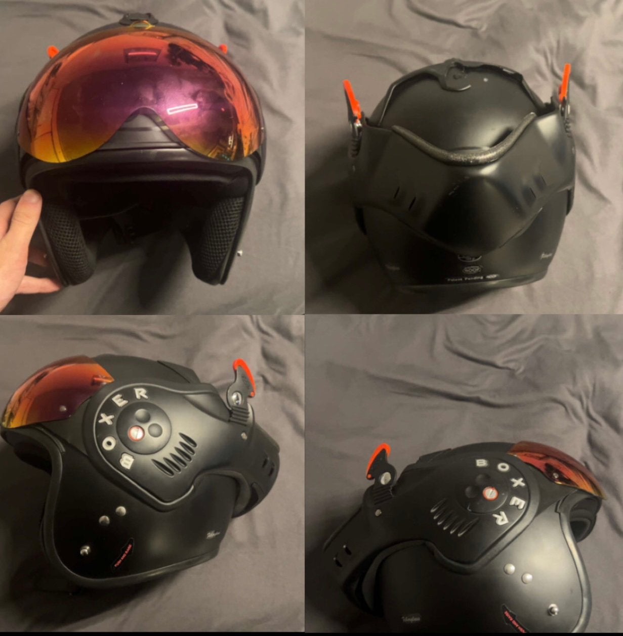 Roof boxer helm v8, Ophalen, Tweedehands, Systeemhelm, Overige merken