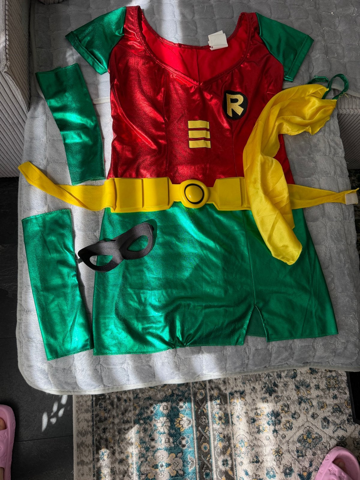 Robin kostuum Teen Titans - Maat M, Maat 38/40 (M), Ophalen of Verzenden, Kleding, Overige thema's