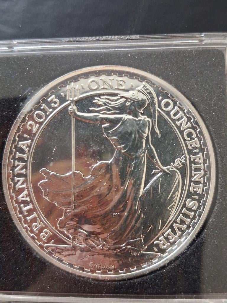 Britannia 2 Pounds 2013, Ophalen of Verzenden, Vóór koninkrijk, Overige waardes