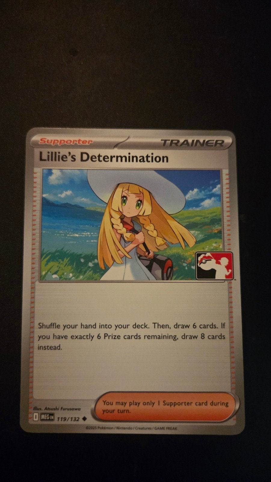 Lillie's Determination (Met Play! Stamp) 119/132, Verzenden, Zo goed als nieuw, Losse kaart