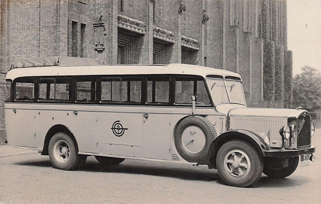 V908 Utrecht Alg. Transp Ond. Moreelselaan Bus Autobus, Verzamelen, Ansichtkaarten | Nederland, Ophalen of Verzenden, 1920 tot 1940