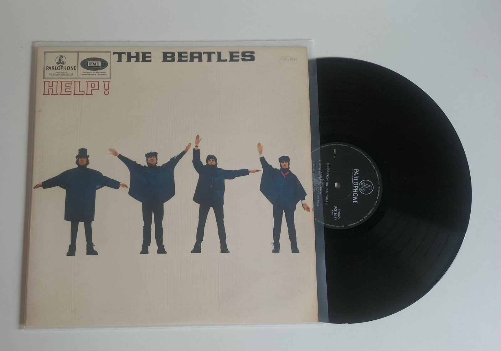 The beatles help flip over cover pcs 3071, Verzenden, Zo goed als nieuw, 12 inch