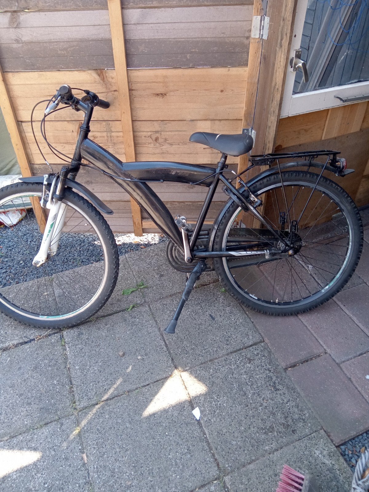 26x1.95 inch 3 versnelling jongens fiets, Ophalen, Gebruikt