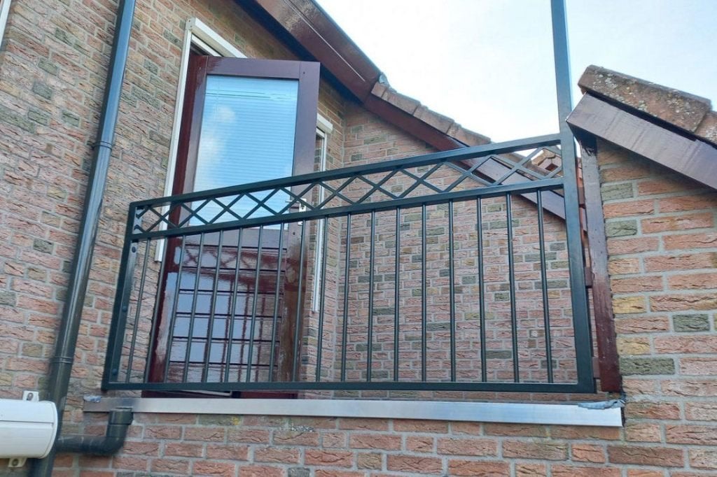 Stalen balustrade - degelijke uitvoering, Ophalen, IJzer, Overige typen