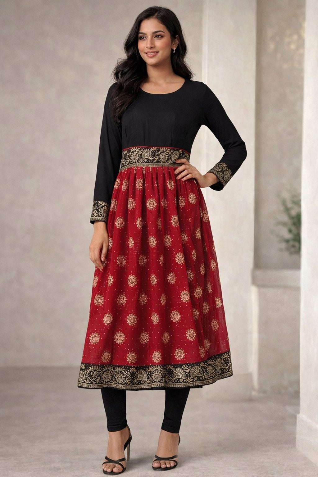 Maxi dress Afghan inspired, Maat 38/40 (M), Meerkleurig, Ophalen of Verzenden, Zo goed als nieuw