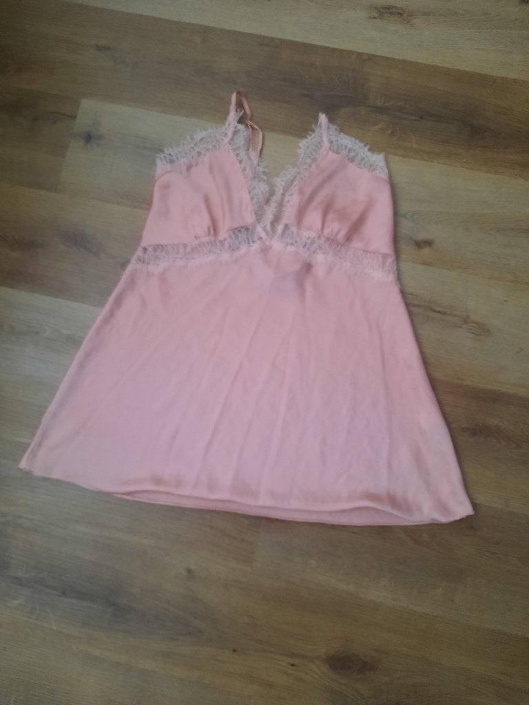 nieuwe hunkemoller noir pyjama satijn slip dress XL, Ophalen of Verzenden, Nieuw, Maat 46/48 (XL) of groter