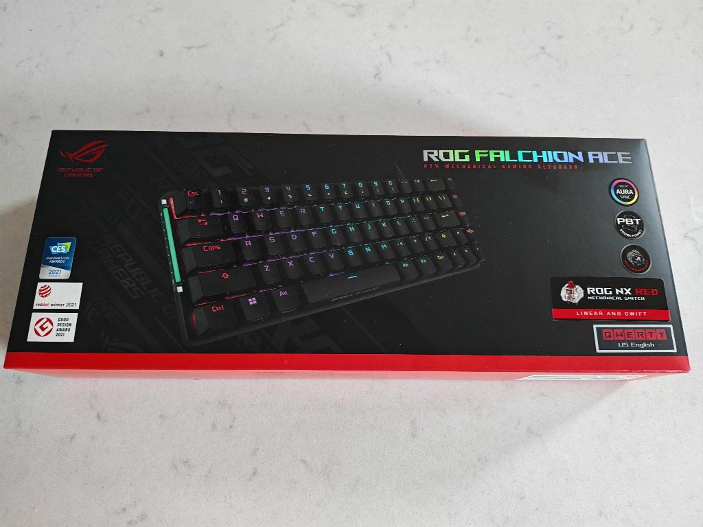 Asus ROG Falchion Ace bedraad toetsenbord, Computers en Software, Toetsenborden, Ophalen, Nieuw