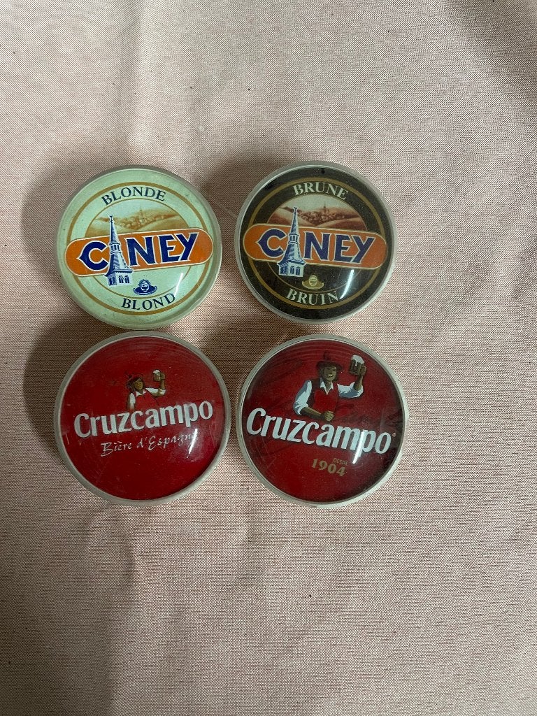 Taplenzen Ciney en Cruzcampo, Ophalen of Verzenden, Zo goed als nieuw, Overige merken