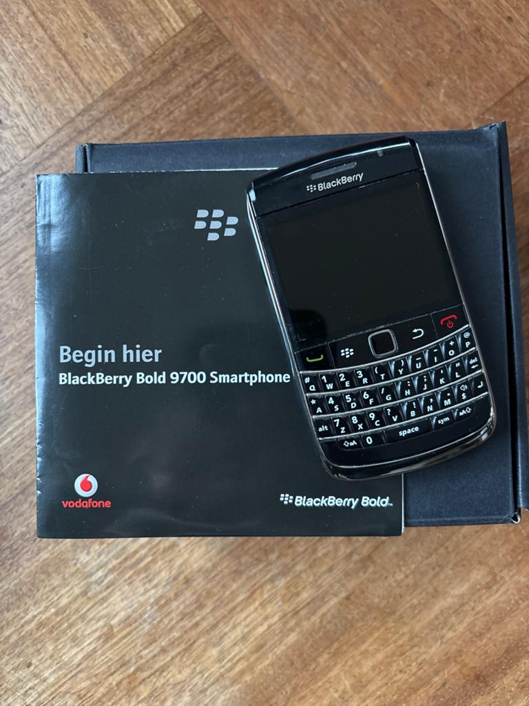 BlackBerry Bold 9700 Smartphone - Zo goed als nieuw, Ophalen, Zwart, 3 tot 6 megapixel, Zo goed als nieuw