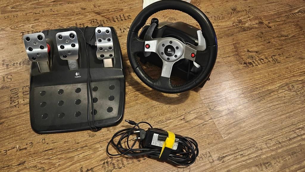 Logitech G25 race wheel (Lees beschrijving!..), Ophalen, Niet werkend, Logitech