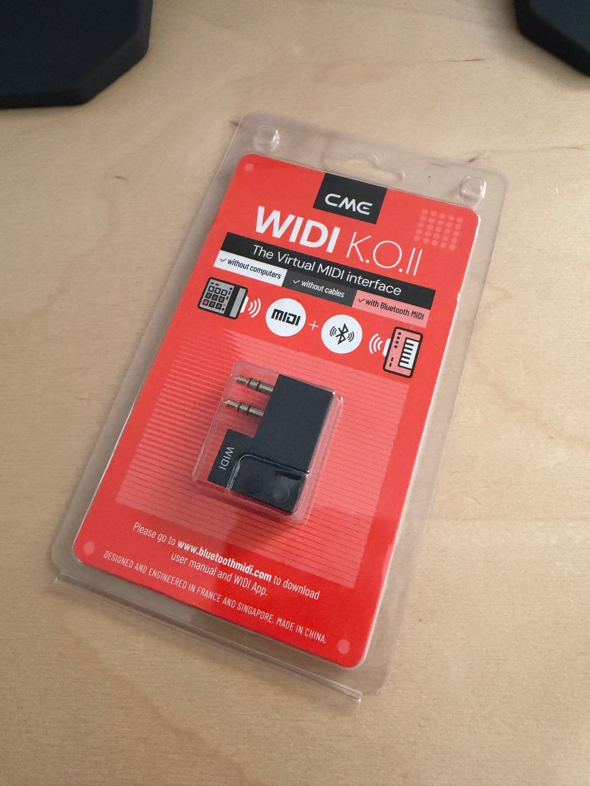 CME WIDI K.O.II Virtuele MIDI-interface Bluetooth, Ophalen of Verzenden, Nieuw