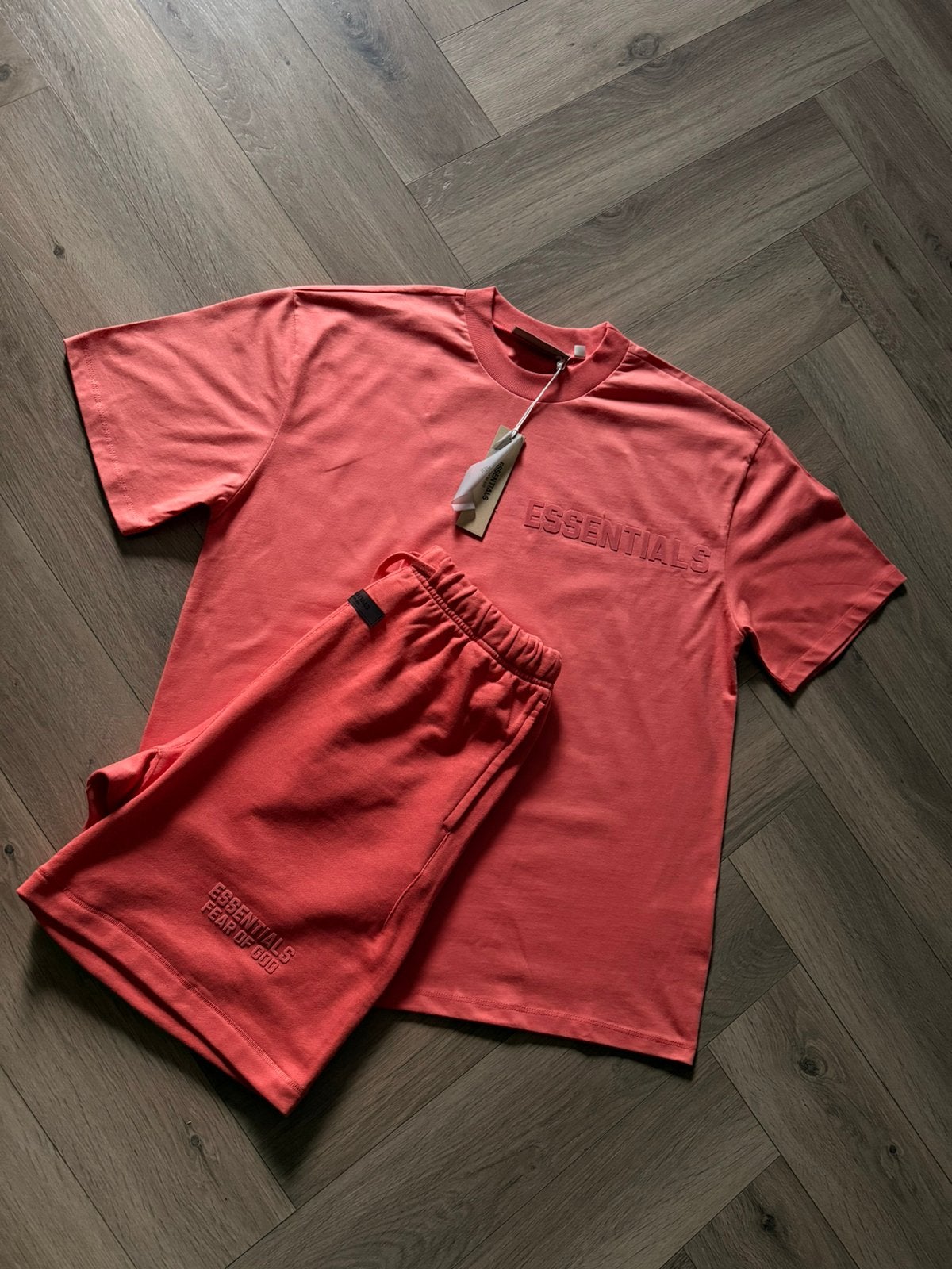 Essentials zomer set maat l en xl, Ophalen of Verzenden, Zo goed als nieuw, Overige maten, Oranje