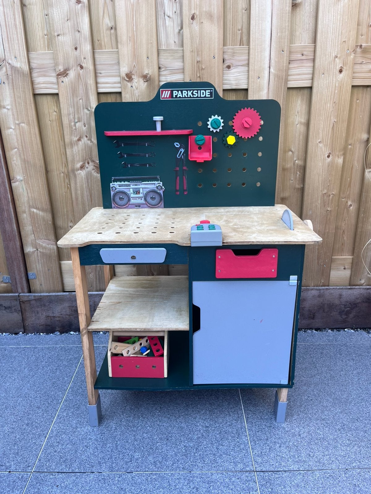 Werkbank kids, Ophalen, Zo goed als nieuw
