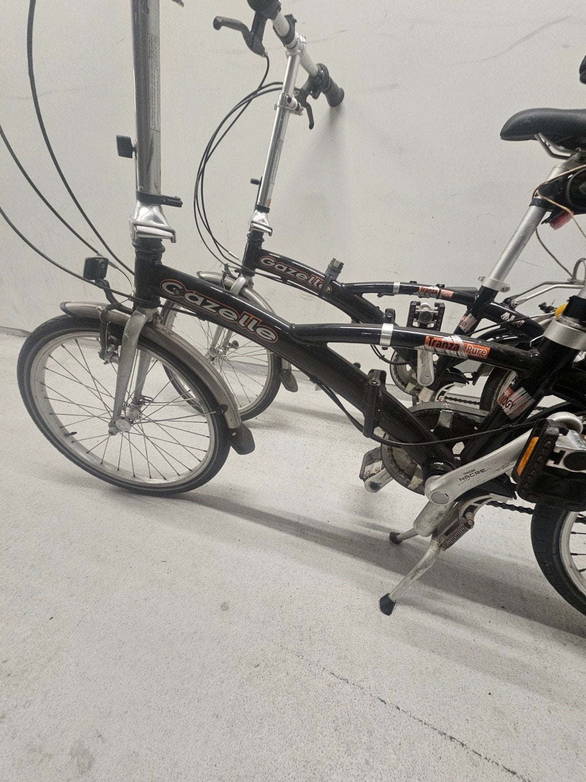2X Gazelle Tranza Aluminium vouwfietsen met naafversnelling, Fietsen en Brommers, Terugtraprem, Versnellingen, Zo goed als nieuw