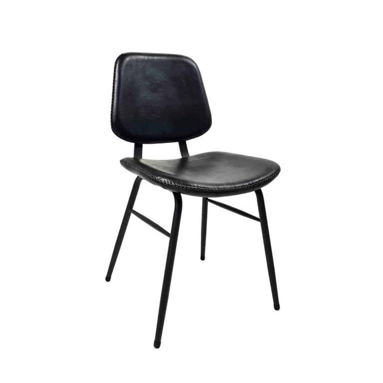 Retro Vintage leren horeca stoelen eetkamerstoelen  16, Ophalen of Verzenden, Nieuw, Bruin, Vijf, Zes of meer stoelen