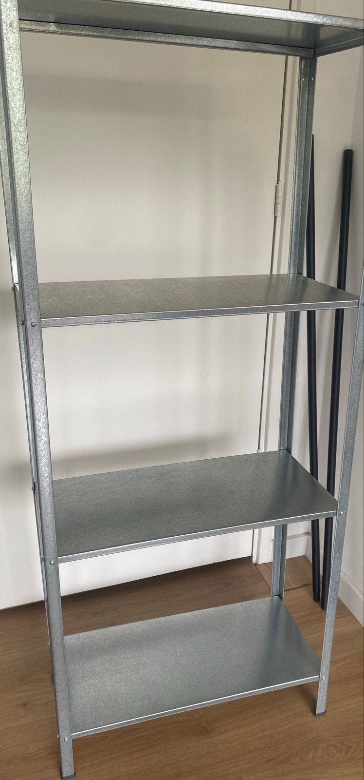 Nieuw metalen IKEA stellingkast, Huis en Inrichting, Kasten | Stellingkasten, Ophalen, Nieuw