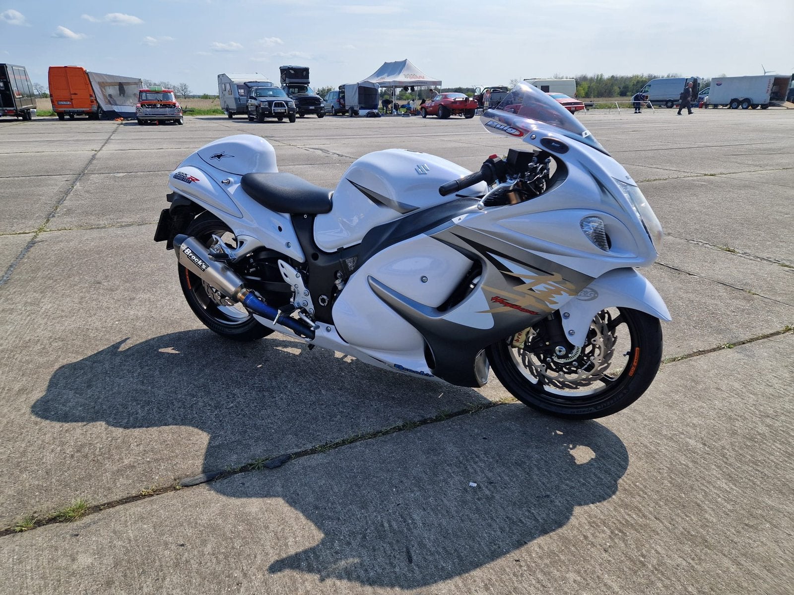 Suzuki gsxr1300, Ophalen, Gebruikt