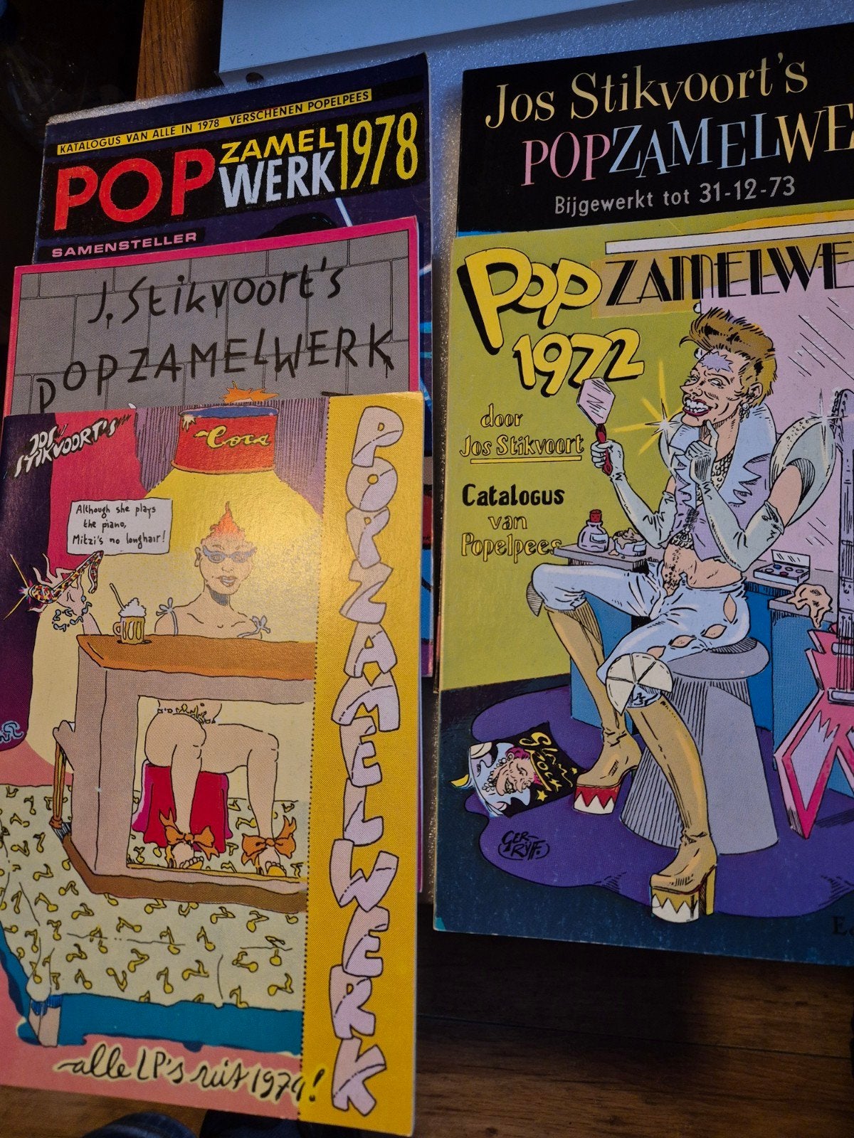 catalogus van alle lp.s .1972- 73-74-77-78, Ophalen of Verzenden
