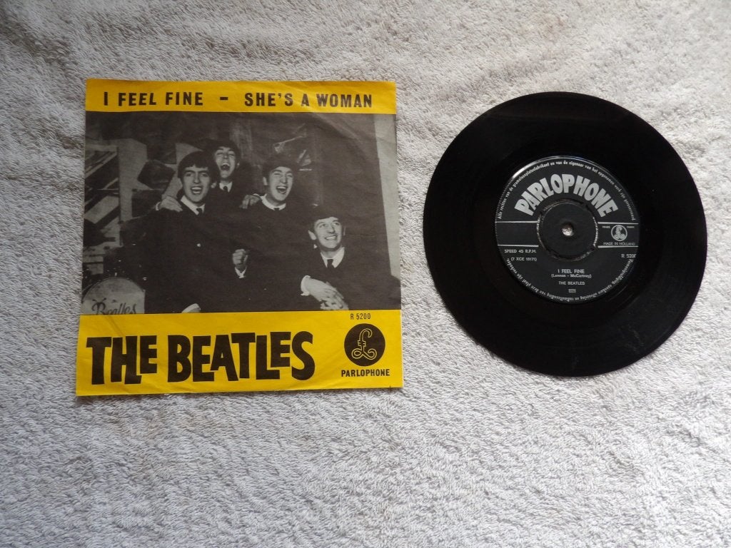 The Beatles - I feel fine ( sixties ), Gebruikt, Verzenden, 7 inch, Fotohoes